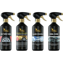 King of Sheen Waterless 8 Piece Car Cleaning Kit. Ideal Car Gift Set for the Car Enthusiast. Let It Shine!!