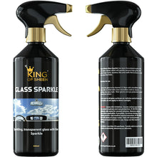 King of Sheen 3 Piece Interior Kit. 500ml Auto Fresh, 500ml Glass Sparkle Plus Glass Microfiber Cloth