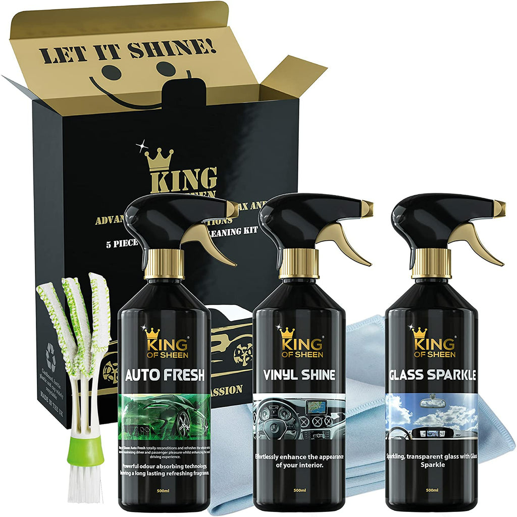 Quick and Clean Detailing Kit with Car Duster