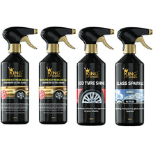 King of Sheen Waterless 8 Piece Exterior Car Cleaning Kit