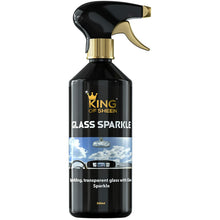 King of Sheen Interior Car Cleaning Kit - Auto Fresh, Vinyl Shine, Glass Sparkle 500ml + Professional Glass Microfibre Cloth and Mini Detailing Duster