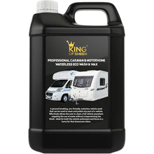 King of Sheen Professional Caravan & Motorhome Waterless Wash and Wax, Caravan Cleaner & Motorhome Cleaner, 4 Litre