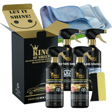 King of Sheen Waterless 8 Piece Exterior Car Cleaning Kit